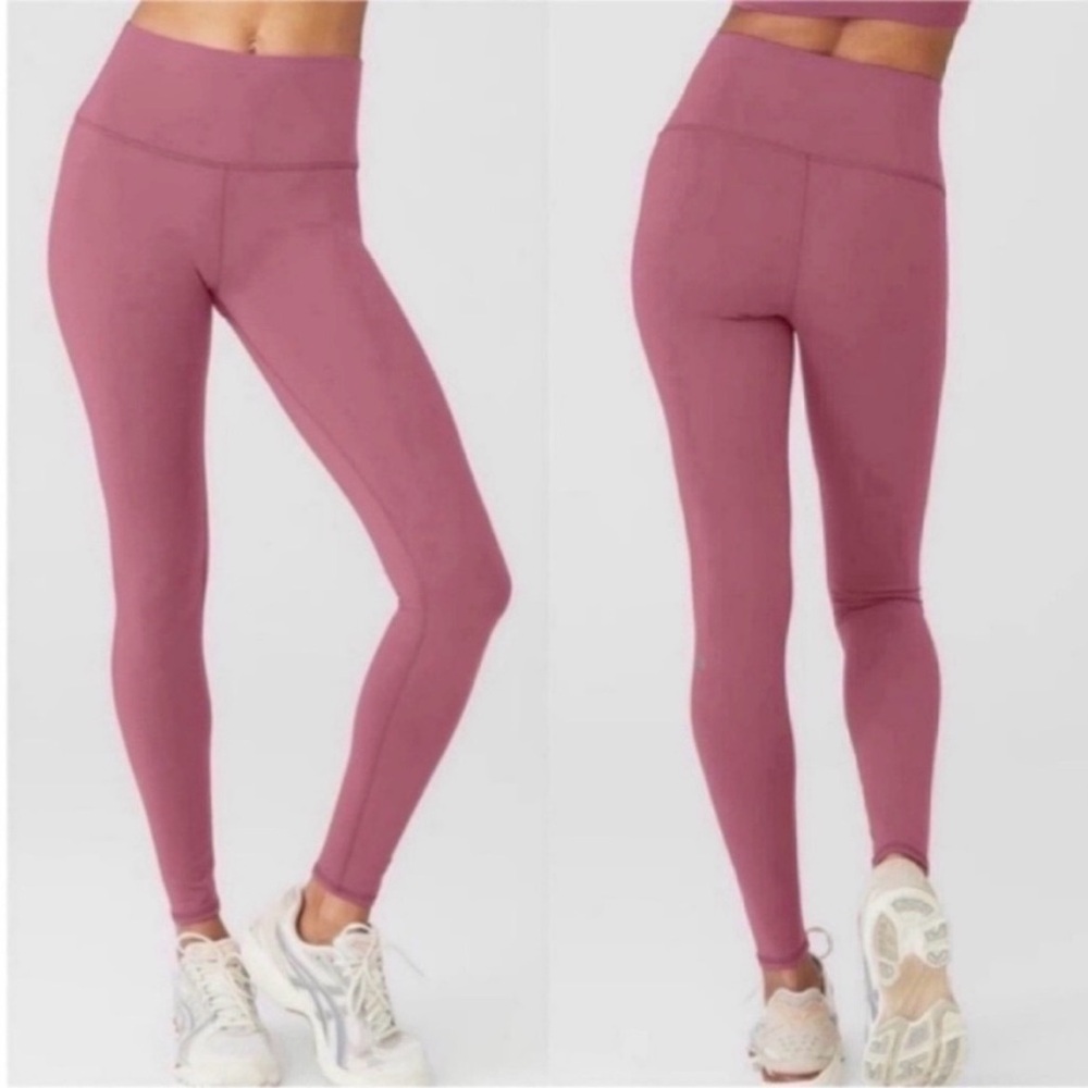 ALO Yoga Mars Clay High Waist Airbrush Leggings